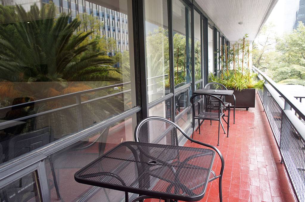 Innovación terrace area